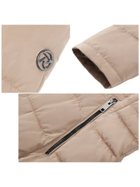 Women'S Heavy Long Winter Coat with Fleece Hood Parka Jacket