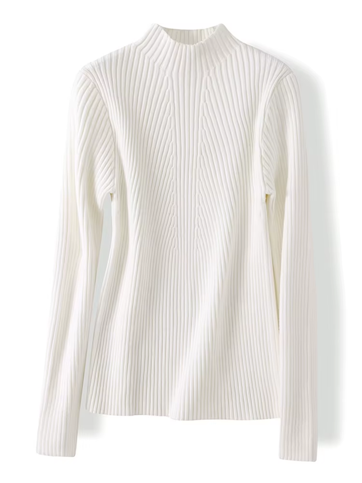 2025 Autumn Winter Turtleneck Sweater Women Fashion Chic Tops Women Knitted Pullovers Long Sleeve Jumper Pull Femme Clothing