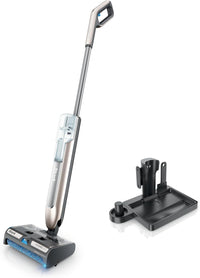 Shark HydroDuo Vacuum Mop Combo - Hydroduo with Dirt-Reveal Technology, Cordless, Everyday Hard Floor Cleaning System, Wet & Dry Debris Pickup, Mops & Scrubs All at Once, Hardwood, Tile, Laminate & Stone, Stone Metallic, WW201