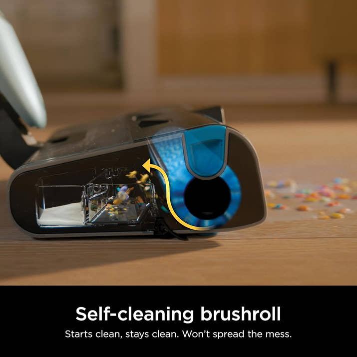 Shark HydroDuo Vacuum Mop Combo - Hydroduo with Dirt-Reveal Technology, Cordless, Everyday Hard Floor Cleaning System, Wet & Dry Debris Pickup, Mops & Scrubs All at Once, Hardwood, Tile, Laminate & Stone, Stone Metallic, WW201
