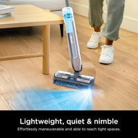 Shark HydroDuo Vacuum Mop Combo - Hydroduo with Dirt-Reveal Technology, Cordless, Everyday Hard Floor Cleaning System, Wet & Dry Debris Pickup, Mops & Scrubs All at Once, Hardwood, Tile, Laminate & Stone, Stone Metallic, WW201
