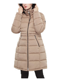 Women'S Heavy Long Winter Coat with Fleece Hood Parka Jacket