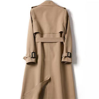 Autumn Winter Long Sleeve Trench Coat for Women 2024 Fashion Loose Office Lady Long Outerwears Jacket Coats Female Clothing