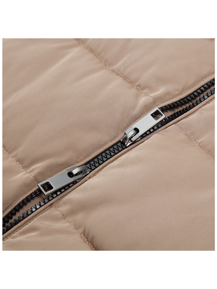 Women'S Heavy Long Winter Coat with Fleece Hood Parka Jacket
